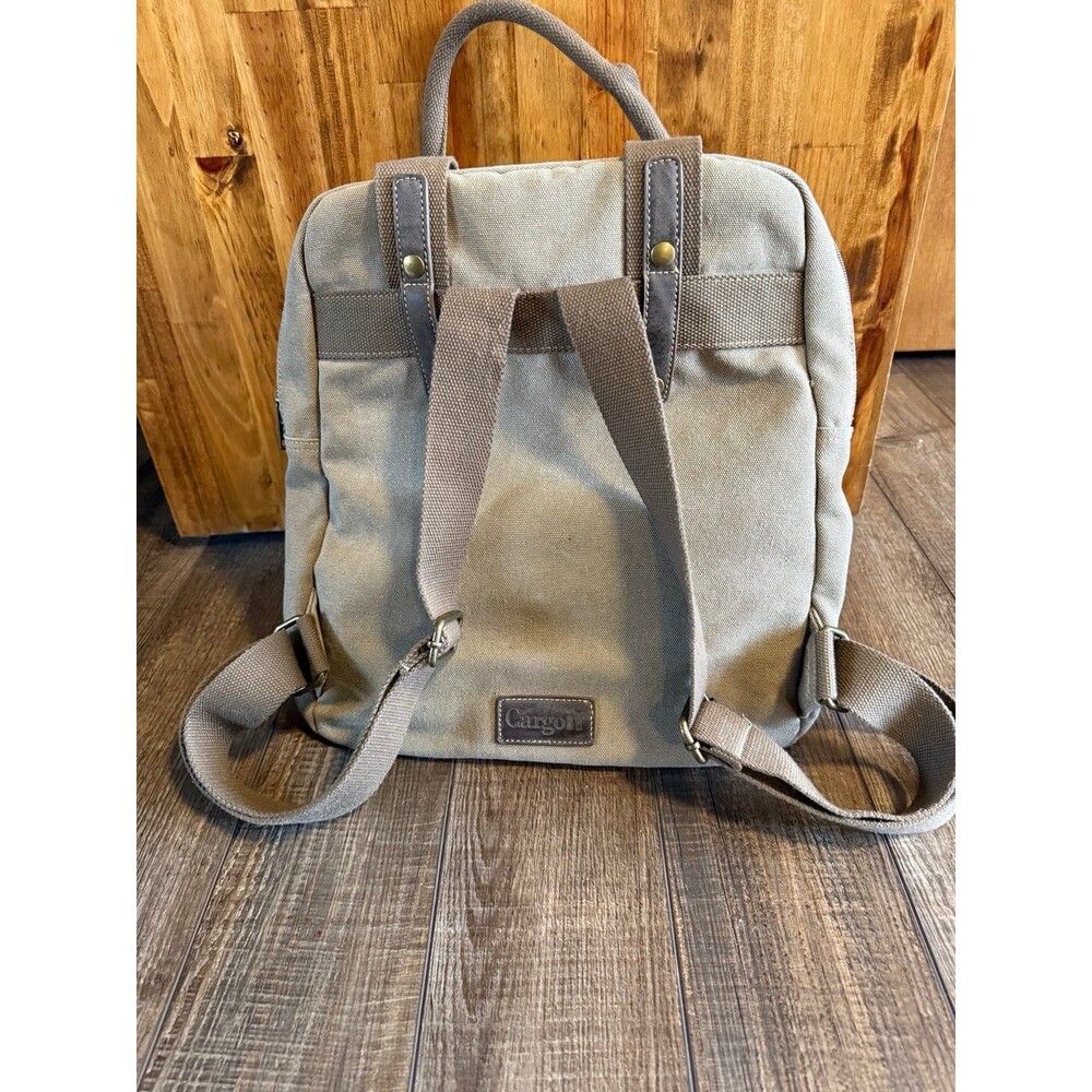 CargoIt Canvas Backpack - Picture 2 of 5